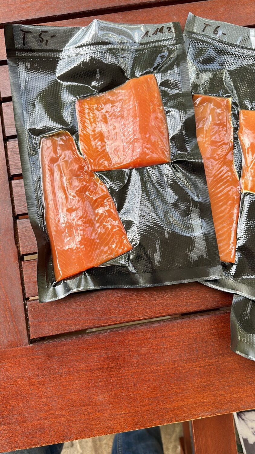 Räuchern - kaltgeräucherte Lachsforelle - vakuumiert 1