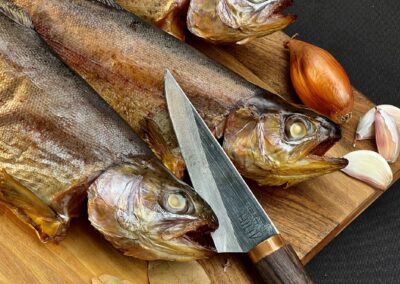 3.1 Vorbereitung der Fische zum Heißräuchern