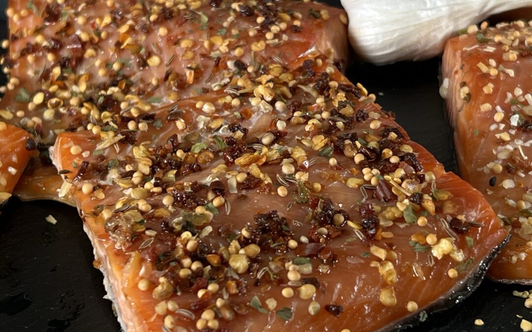 Räuchern - lecker Stremellachs 2