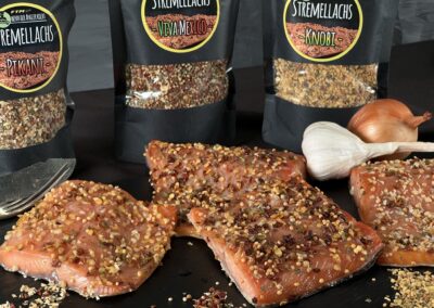 1.2.3 Filets heißräuchern – Stremellachs