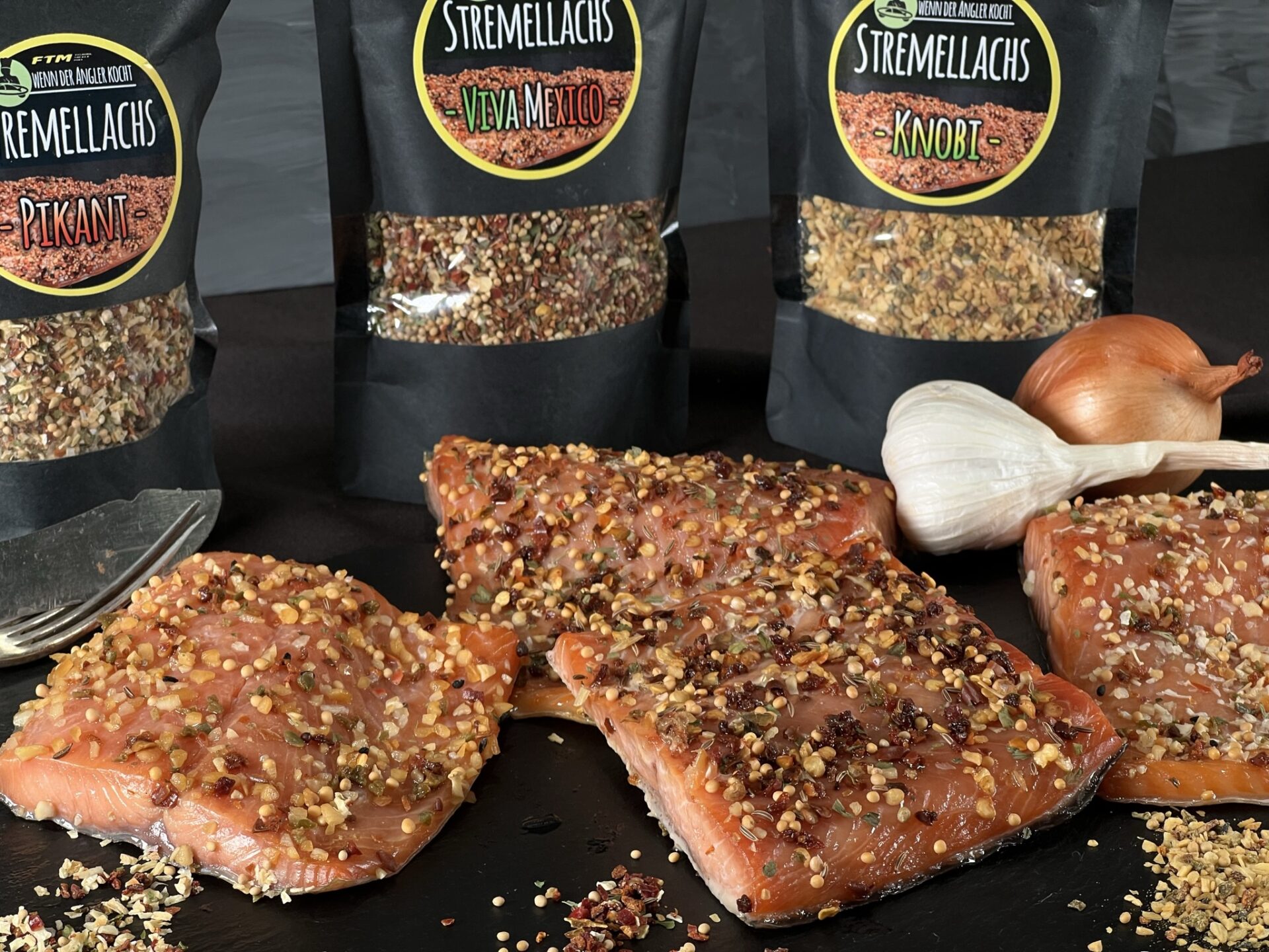 Räuchern - lecker Stremellachs 3