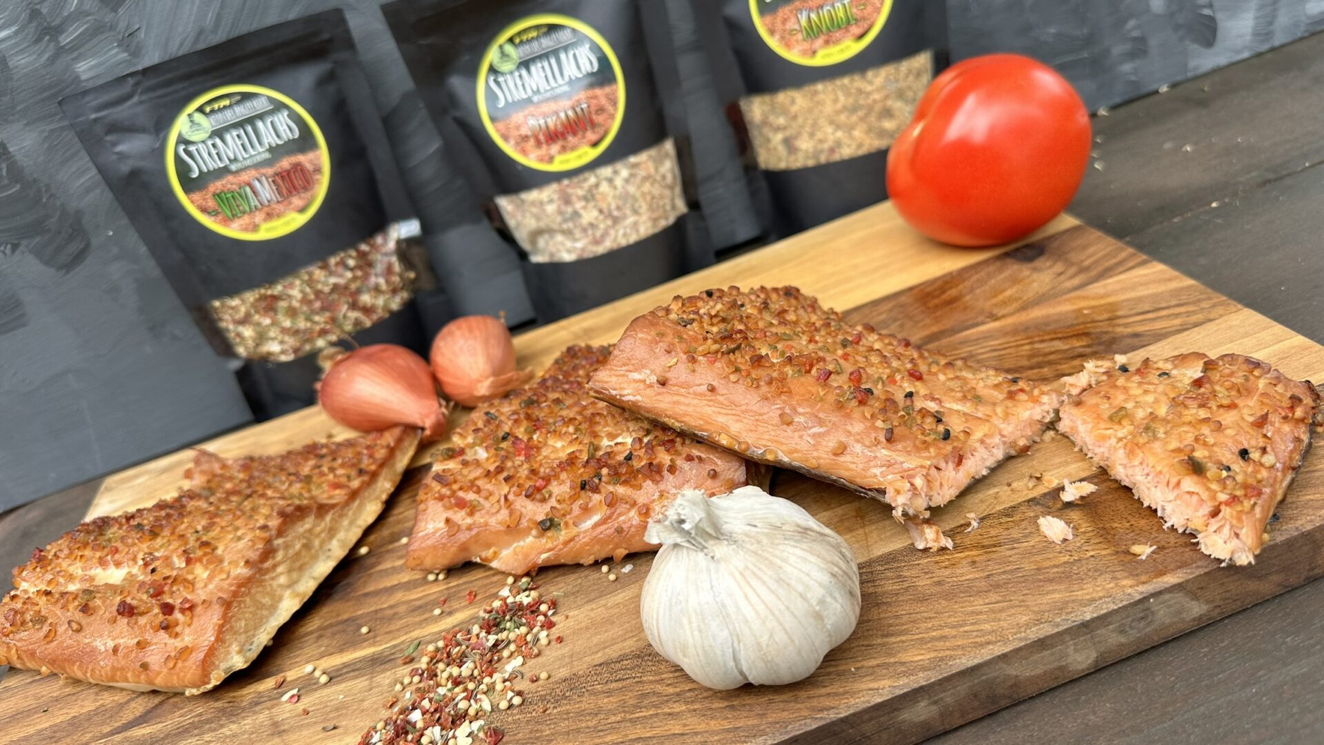 Räuchern - lecker Stremellachs 4