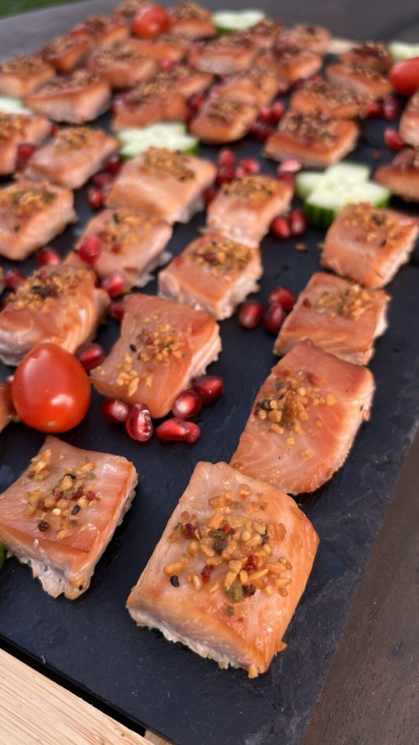 Räuchern - Lachspralinen - Stremellachs - Fingerfood